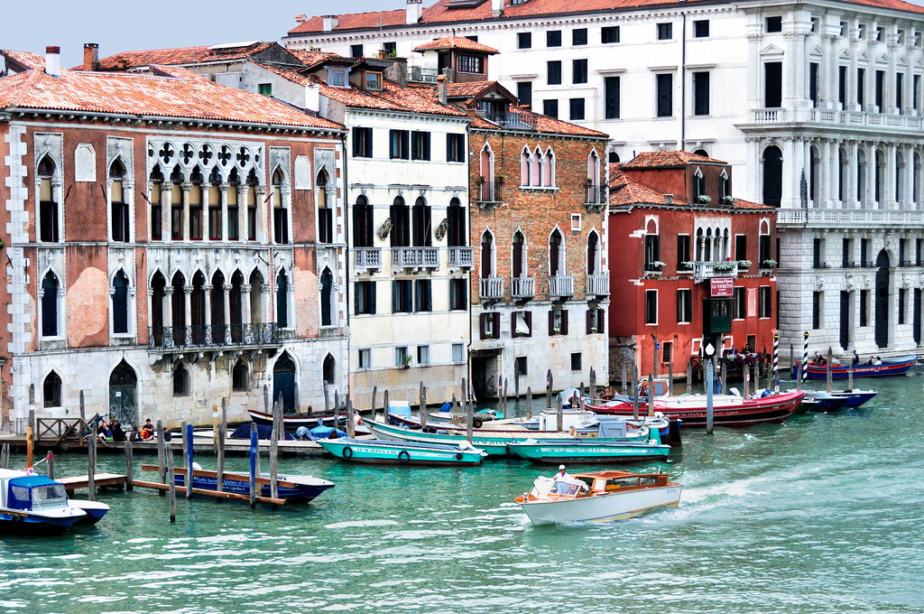 Grande Canal de Veneza, na Itália