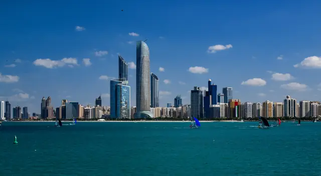 Vista de Abu Dhabi