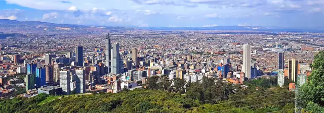 Vista de Bogotá