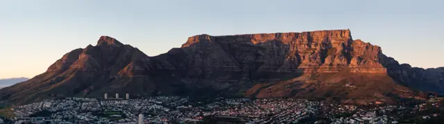 Vista de Cidade do Cabo