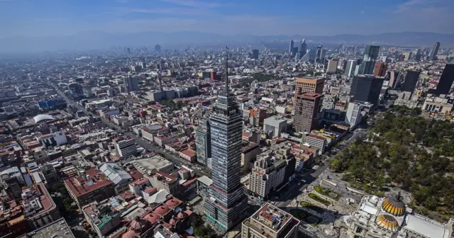 Vista de Cidade do México
