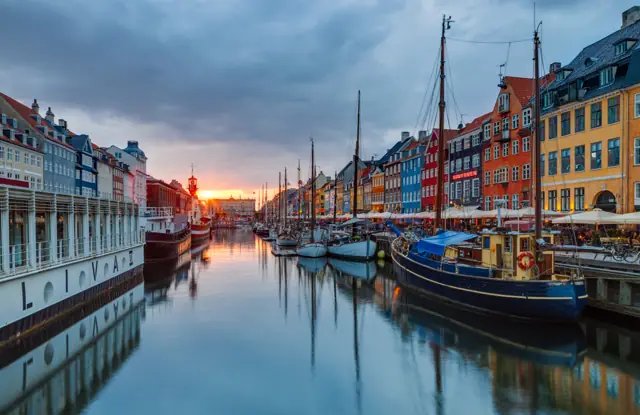Vista de Copenhague