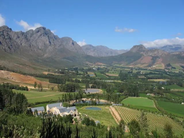 Vista de Franschhoek