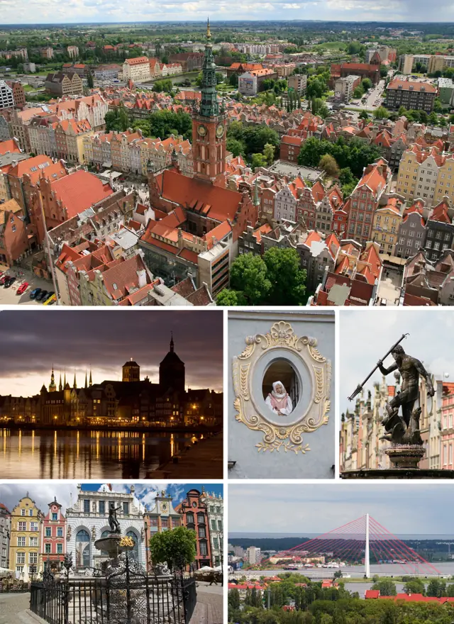 Vista de Gdańsk