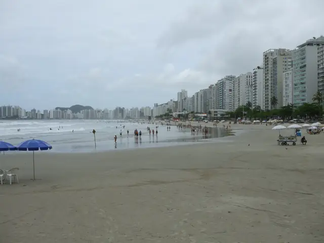 Vista de Guarujá