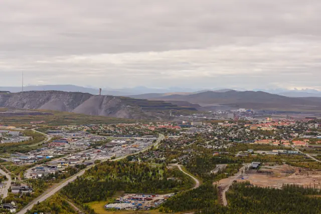 Vista de Kiruna