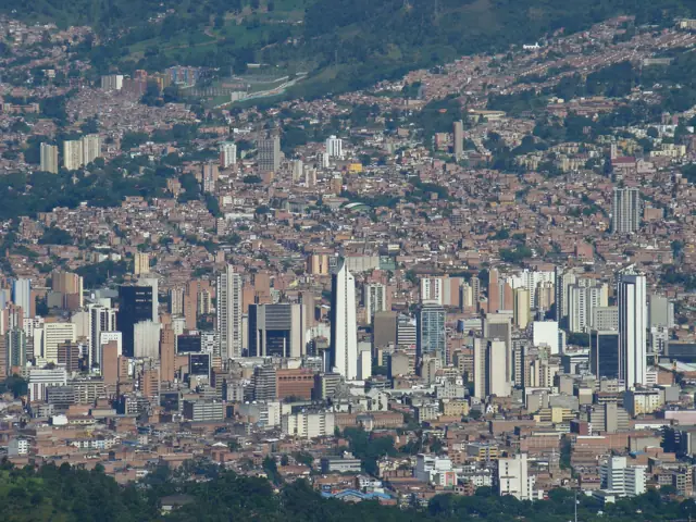 Vista de Medellín