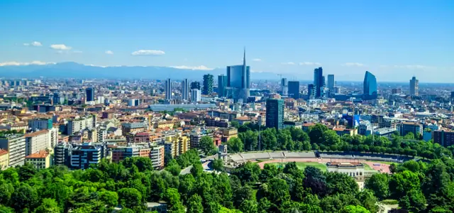 Veduta di Milano