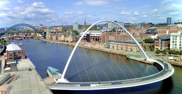 Vista de Newcastle