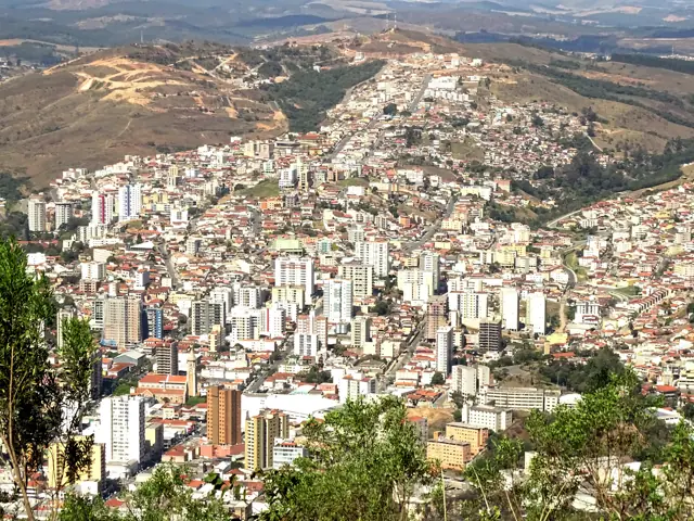 Vista de Poços de Caldas