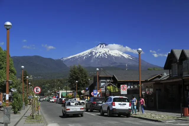 Vista de Pucón