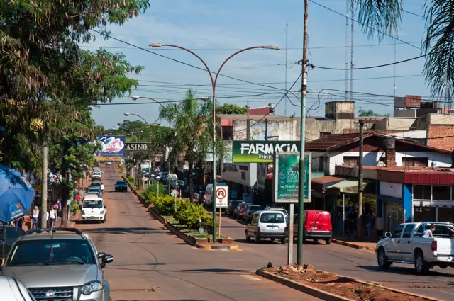 Vista de Puerto Iguazú