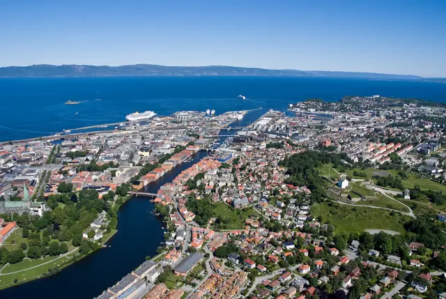 Vista de Trondheim